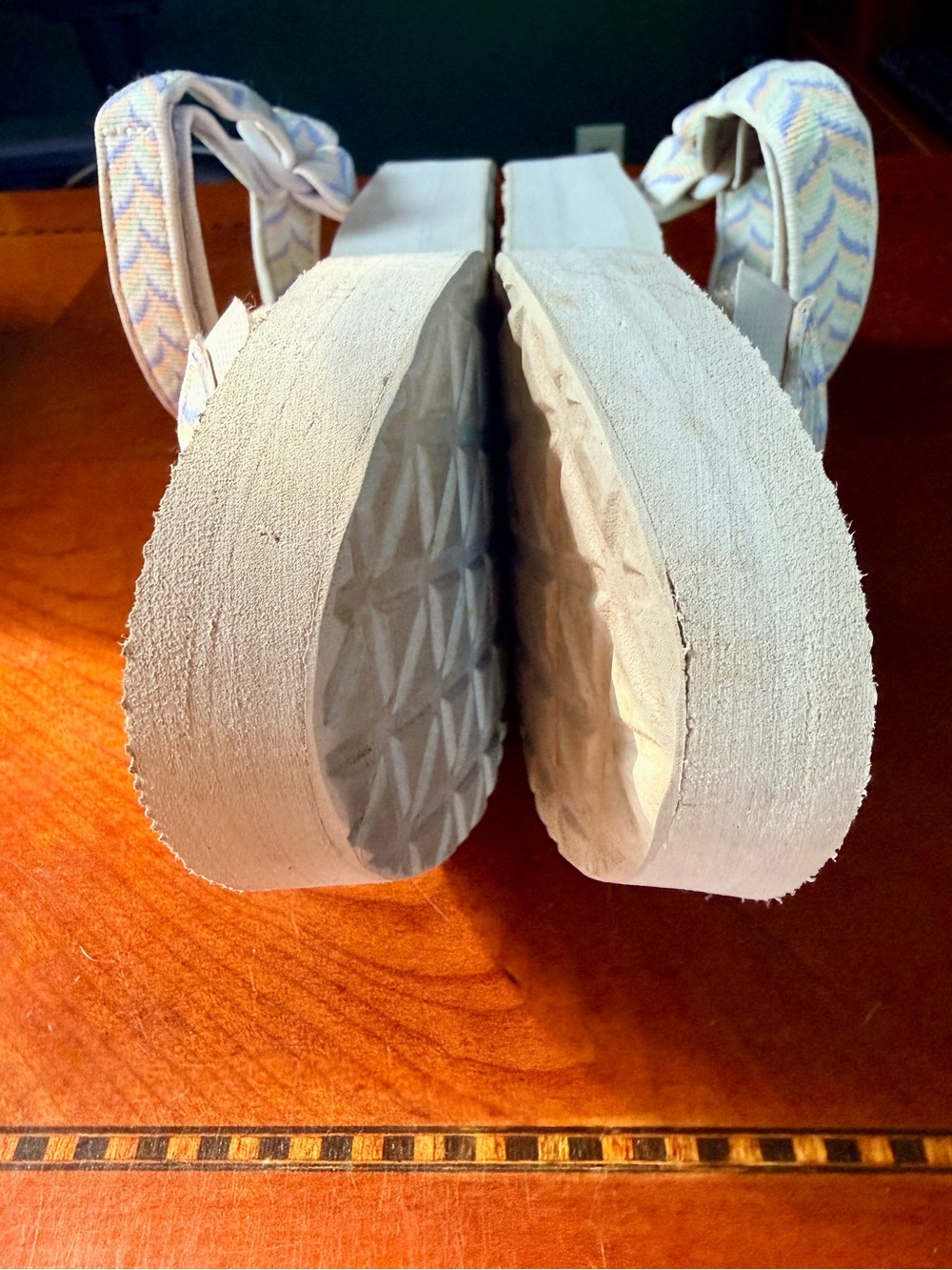 Teva Midform Sandals in Light Gray with Pastel Pattern - Picture 7 of 9
